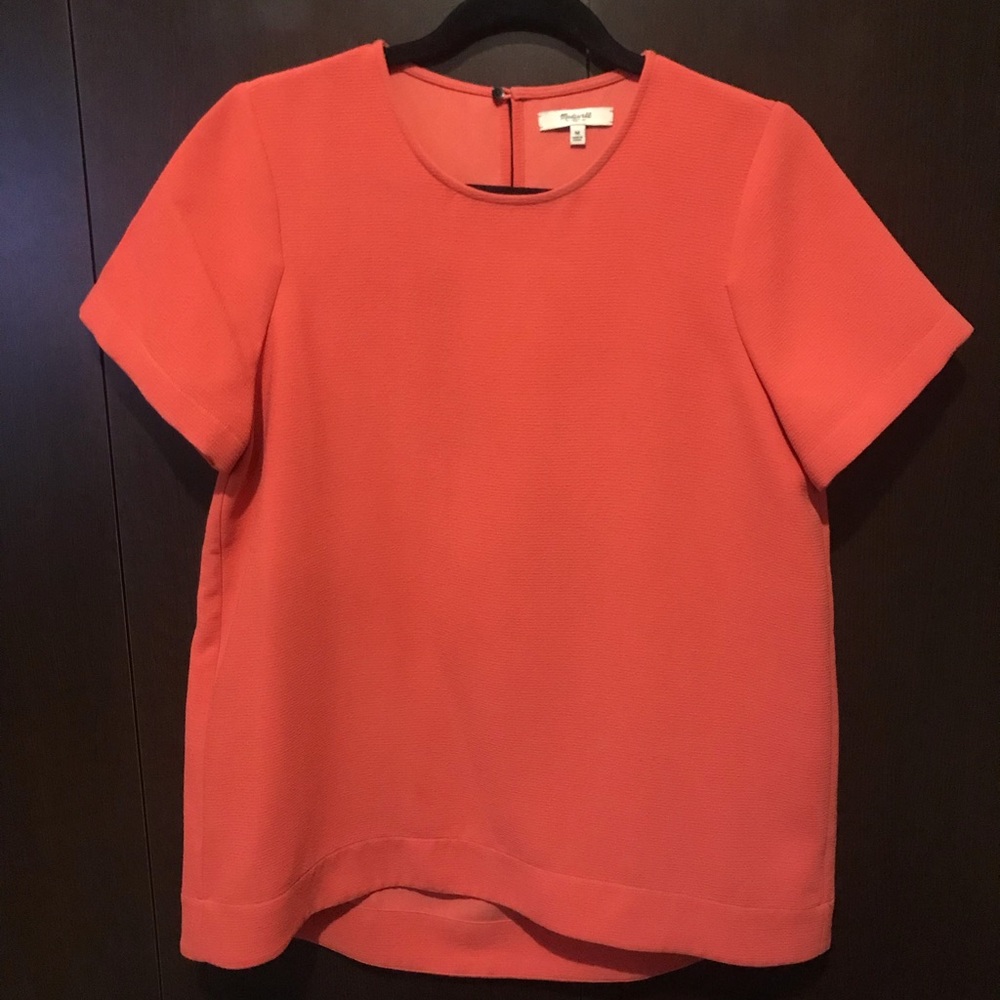 Madewell crepe short sleeve shirt